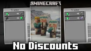 No Discounts Mod (1.21.1, 1.20.1) – Villagers No Longer Offer Discounts
