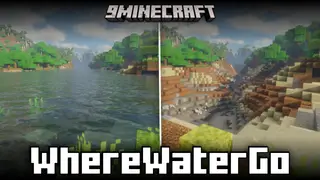 Where Water Go Mod (1.21.4, 1.20.1) – More Powerful Sponges