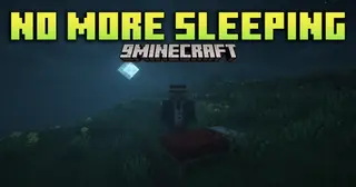 No More Sleeping Mod (1.21.4, 1.20.1) – Keep The Night Alive