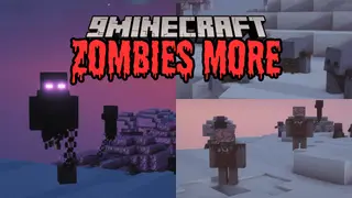Zombies More Mod (1.20.1) – A Horde of New Threats