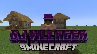 DJ Villager Mod (1.21.1, 1.20.1) – Transform Villagers Into DJs