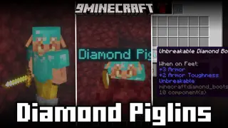 Diamond Piglins Mod (1.21.1, 1.21) – New Mob That Drop Unbreakable Gear