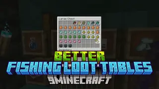 Better Fishing Loot Tables Mod (1.20.4, 1.20.1) – Catch More Exciting Items