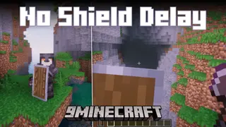No Shield Delay Mod (1.21.4, 1.20.1) – Configurable Shield Raising Speed