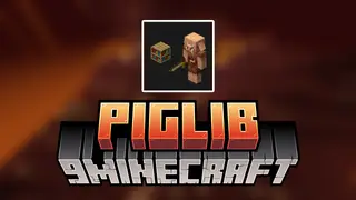 Piglib Mod (1.20.4, 1.18.2) – Enhance Piglin Interactions Between Mods