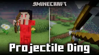 ProjectileDing Mod (1.21.1, 1.21) – Changes The Armor Hit Sound