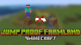 Jump-Proof Farmland Mod (1.20.4, 1.20.1) – Prevent Farmland Conversion