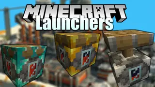 Launchers Mod (1.21.4, 1.20.1) – Transportation, Redstone