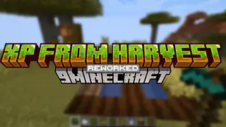 XP From Harvest Reworked Mod (1.21.1, 1.20.1) – Easier XP Farming
