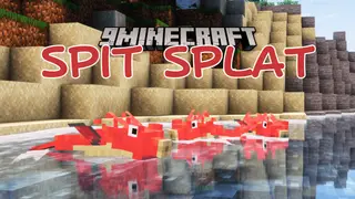 Spit Splat Mod (1.20.1) – Creature that Spits Bubbles