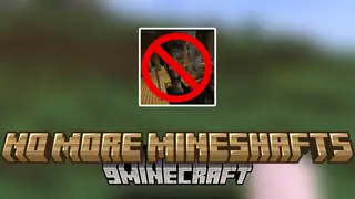 No More Mineshafts Mod (1.20.4, 1.19.2) – Mineshafts Disabled