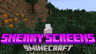 Sneaky Screens Mod (1.21.4, 1.20.1) – Maintain Sneak State In Menus