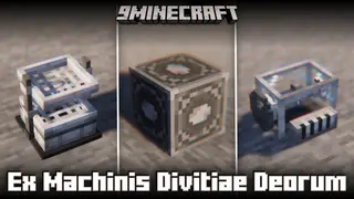 Ex Machinis: Divitiae Deorum Mod (1.21.1, 1.20.1) – RF Powered Machines