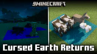 Cursed Earth Returns Mod (1.21.4, 1.20.1) – Cursed & Blessed Earth