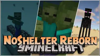 NoShelter Reborn Mod (1.18.2) – Defend Against Mob Invasions