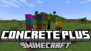 Concrete Plus Mod (1.21.1, 1.20.1) – Expand Your Building Options
