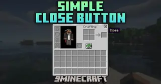 Simple Close Button Mod (1.21.4, 1.20.1) – Easy Inventory Management