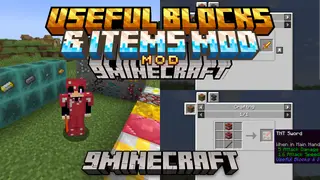 Useful Blocks & Items Mod (1.20.4, 1.20.1) – Adds New Tools And Weapons To Minecraft