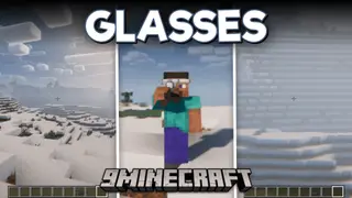 Glasses Mod (1.20.4, 1.20.1) – Wearable Glasses With Unique Features