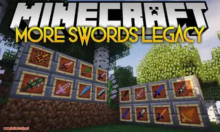 More Swords Legacy Mod (1.20.4, 1.20.1) – Adds Many Epic Blades