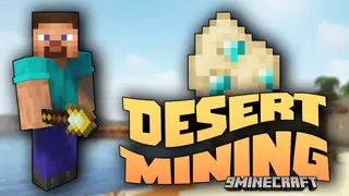 Desert Mining Mod (1.20.1, 1.19.4) – Unearth Hidden Riches In The Desert