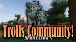 Trolls Community Mod (1.20.1, 1.19.2) – Troll Tents, Troll Villagers