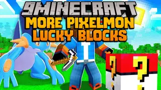 More Pixelmon Lucky Blocks Mod (1.16.5, 1.12.2) – 5 Pokemon Lucky Blocks
