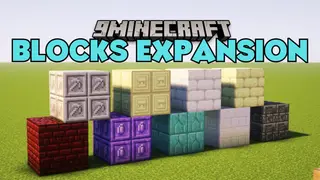 Blocks Expansion Mod (1.21.4, 1.20.1) – New Decorative Building Blocks