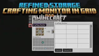 RS: Crafting Monitor in Grid Mod (1.20.4, 1.20.1) – Add Crafting Monitor In Grid