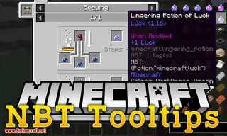 NBT Tooltips Mod (1.21.4, 1.20.1) – Shows NBT of Held Items