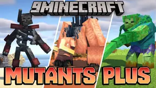 Mutants Plus Mod (1.20.1, 1.19.2) – Increases Health, Damage and Special Abilities