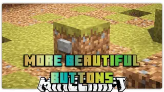 More Beautiful Buttons Mod (1.21.1, 1.20.1) – Match Buttons to Any Block