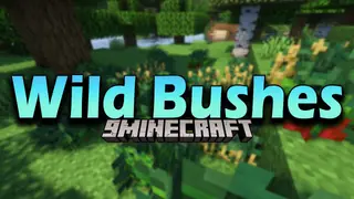 Wild Bushes Mod (1.20.1, 1.19.4) – Food During Harsh Hours