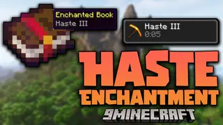 Haste Enchantment Mod (1.20.1, 1.19.4) – Haste Levels and Effect