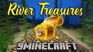 River Treasures Mod (1.20.1, 1.19.4) – Find Diggable Treasures in Rivers