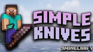 Simple Knives Mod (1.20.1, 1.19.4) – Smaller But Better Version Of Sword