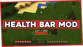 Health Bar Mod (1.12.2, 1.11.2) – Display Your Correct Health