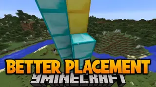 Better Placement Mod (1.12.2, 1.7.10) – More Comfortable Building