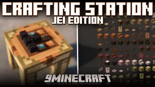 Crafting Station: JEI Edition Mod (1.20.1) – Adds JEI Support For The Crafting Station