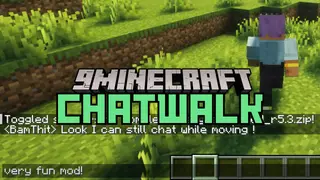 ChatWalk Mod (1.21.4, 1.20.1) – Allows Movement While Typing in Chat