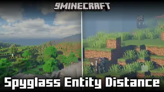 Spyglass Entity Distance Mod (1.21.1, 1.21) – See Entities Farther Away