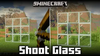 Shoot Glass Mod (1.21.1, 1.20.1) – Arrows Break Glass
