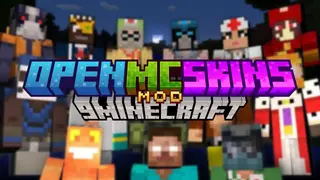 OpenMCSkins Mod (1.19.2, 1.18.2) – Explore Unique Skins And Cosmetics
