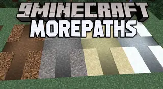 MorePaths Mod (1.19.2, 1.18.2) – More Types of Paths/Trails