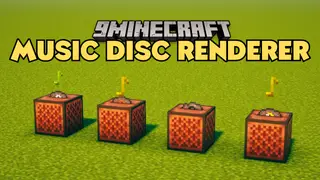 Music Disc Renderer Mod (1.21.3, 1.20.1) – Visually Renders the Music Disc