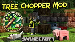 TreeChopper Mod (1.21.3, 1.20.1) – Makes Tree-Cutting Easier