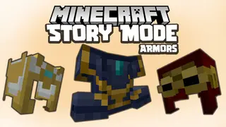 MC Story Mode Armors Mod (1.19.2, 1.18.2) – Adapted Armors