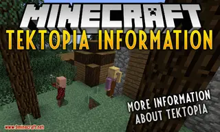 TekTopia Information Mod 1.12.2 (More Information About TekTopia)