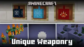 Unique Weaponry Mod (1.21.3, 1.20.1) – Three New Grenades