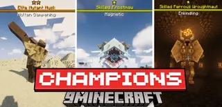Champions Mod (1.18.2, 1.16.5) – Your Next Fight Could Be a Boss Fight